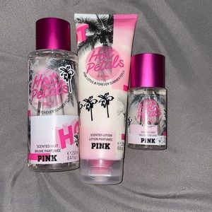 PINK Hot Petals Body Mist & Lotion Bundle